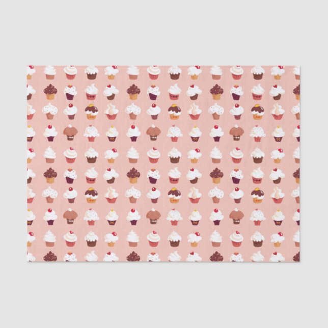 Kleine Kuchen Seidenpapier (Vorderseite)