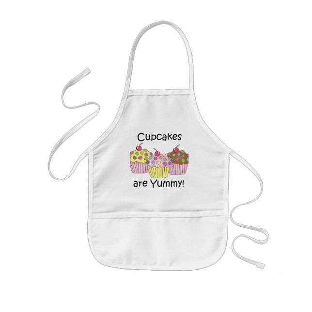 Kleine Kuchen sind Yummy T - Shirts und Geschenke Kinderschürze (Vorne)