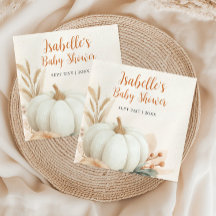 Kleine Kürbis Fall Babydusche Dekoration