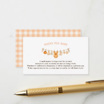 Kleine Kürbis Herbst Baby Shower Bücher für Baby
