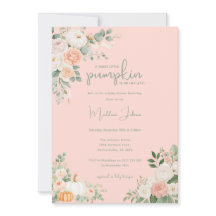 Kleine Kürbis-Pfirsich-Rosa-Blumen-Mädchen-Baby-Pa