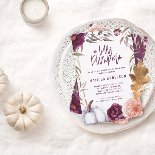 Kleine Kürbis Wasserfarbendusche (Von Creator hochgeladen)