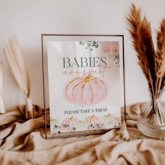 Kleine Kürbisbabys sind süßes Zeichen Poster (Von Creator hochgeladen)