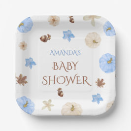 kleine Kürbisbrunnendusche Pappteller