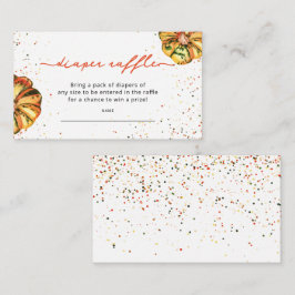 Kleine Kürbisfalltaucherkarte Begleitkarte