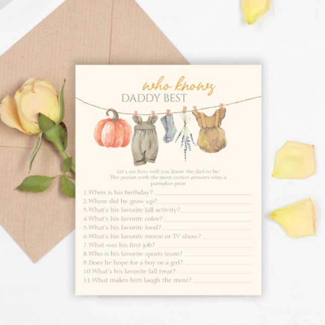 Kleine Kürbiskleider, die Daddy Best Game kennen (Von Creator hochgeladen)