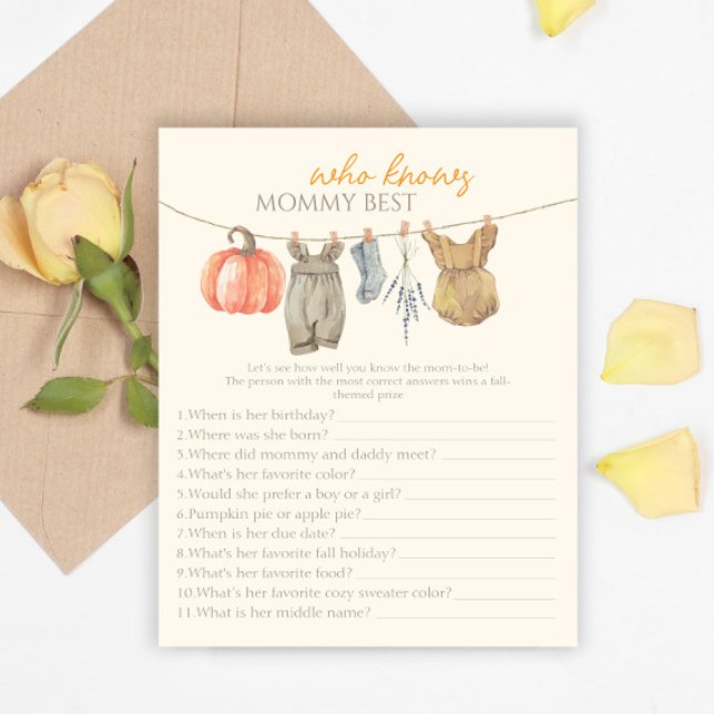 Kleine Kürbiskleidung, die Mama das beste Spiel ke (Von Creator hochgeladen)