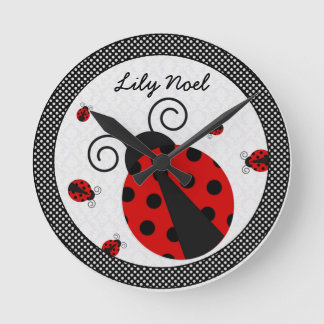 Kleine Lady Ladybug Med. Uhr ideal für Kinderzimme