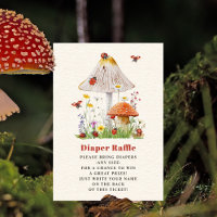 Kleine Ladybug Mushroom Babydusche Windelwanne
