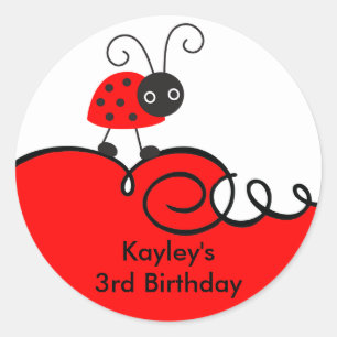 Kleine Ladybug Stickers