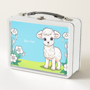 Kleine Lamm Metal Lunch Box