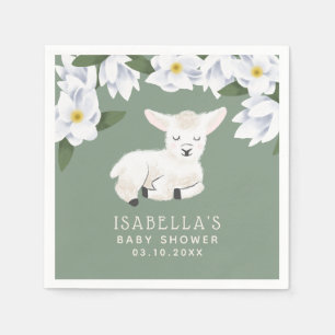 Kleine Lammbrause Serviette