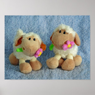 Kleine Lämmer Poster