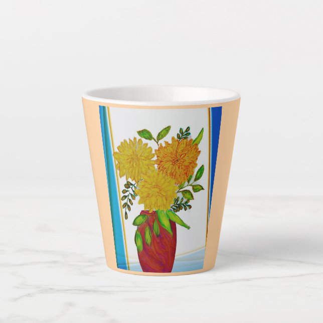 Kleine Latte-Tasse Milchtasse (Vorderseite)