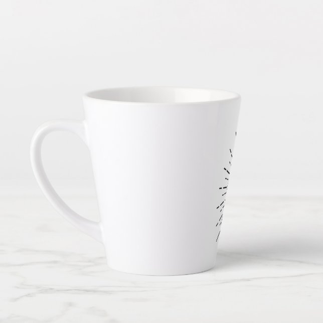Kleine Latte-Tasse Milchtasse (Links)