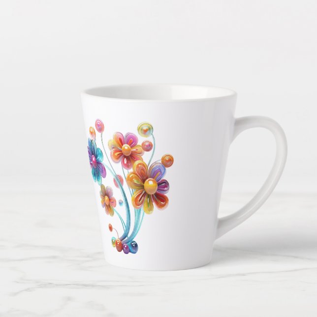 Kleine Latte-Tasse Milchtasse (Rechts)