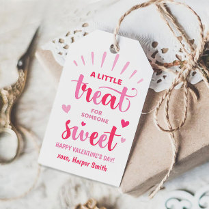 Kleine Leckerei für jemanden Süße - Valentinstag Geschenkanhänger