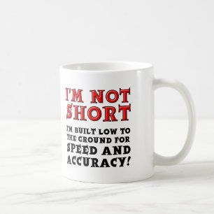 Kleine Leute Geschwindigkeit und Genauigkeit Lusti Kaffeetasse