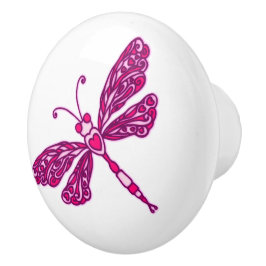 Kleine Libelle Keramikknauf