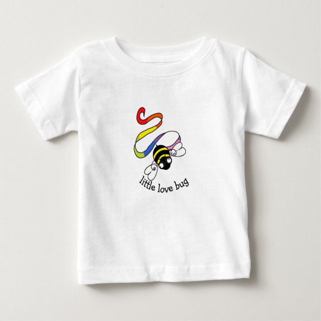 Kleine Liebe Bug Baby & Kids T-shirt (Vorderseite)