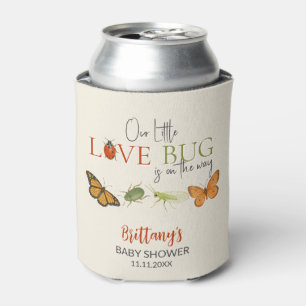 Kleine Liebe Bug Baby Shower Sticker Dosenkühler
