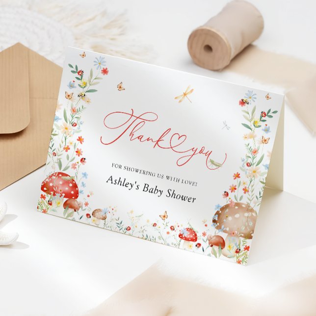 Kleine Liebe Bug Garden Kinderdusche Danke (Von Creator hochgeladen)