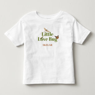 Kleine Liebe Bug Vintag Illustration Kleinkind T-shirt