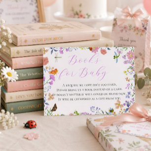 Kleine Liebeskäfer-Bücher für Baby Begleitkarte