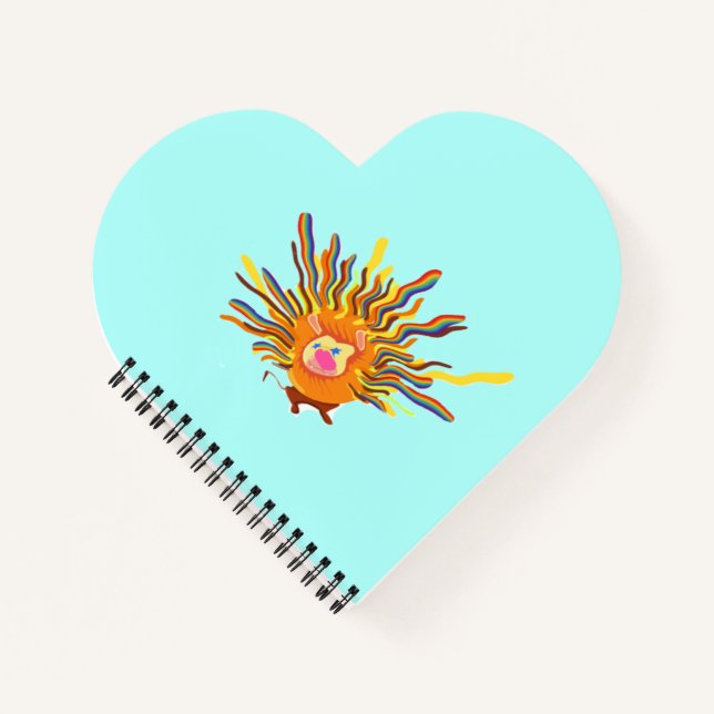 KLEINE LION Baby Notes Notizbuch (Vorderseite)