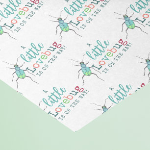 Kleine Lovebug Babydusche Seidenpapier