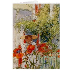 Kleine Mädchen und rote Pfeffer