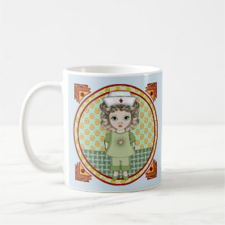 Kleine Mädchenschwester Kaffeetasse