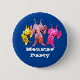 Kleine Marsianer, personalisiert für Kinder. Button