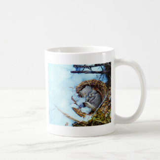 Kleine Maus, die im Schnee schläft Kaffeetasse
