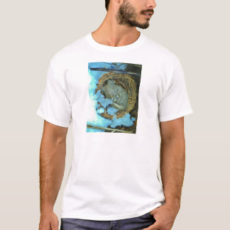 Kleine Maus im Schnee T-Shirt