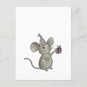 kleine Maus Postkarte