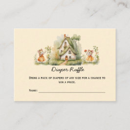 Kleine Mäuse Babydusche Windelwanne Platzkarte