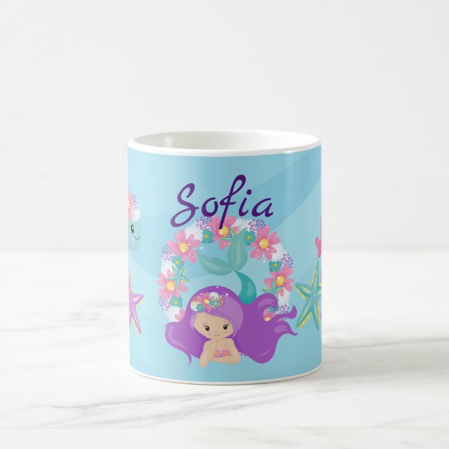 kleine Meerjungfrau Kaffeetasse (Mittel)