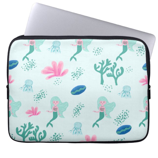 Kleine Meerjungfrau Laptopschutzhülle (Vorderseite)