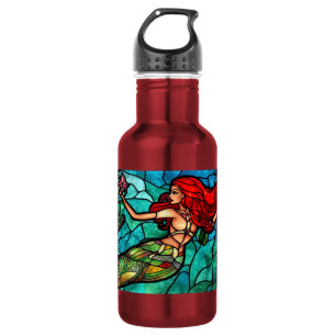 Kleine Meerjungfrau Sublimation-34765 Edelstahlflasche