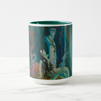 Kleine Meerjungfrau Vintage Märchen Kaffeetasse