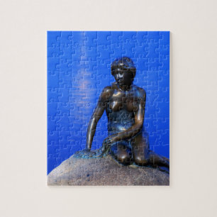 Kleine Meerjungfraustatue, Kopenhagen, Dänemark Puzzle