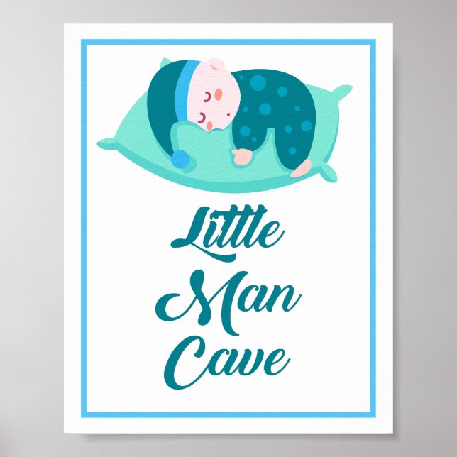 Kleine Menschenhöhle Poster (Vorne)