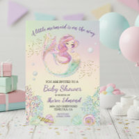 Kleine Mermaid Babydusche