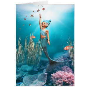 Kleine Mermaid-Karte