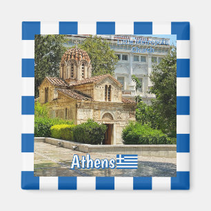 Kleine Metropoliskirche in Athen, Griechenland Rei Magnet