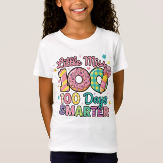 Kleine Miss 100 Tage schlauer T-Shirt