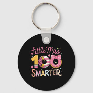 Kleine Miss 100 Tage Smarter Donut Happy 100. Tag Schlüsselanhänger