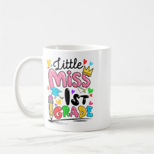 Kleine Miss 1. Klasse süße Ck Zur Schule  Kaffeetasse