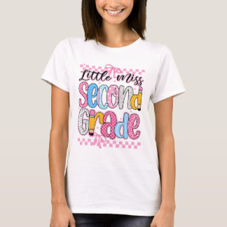 Kleine Miss 2. Klasse Zur Schule Mädchen Kid Coque T-Shirt